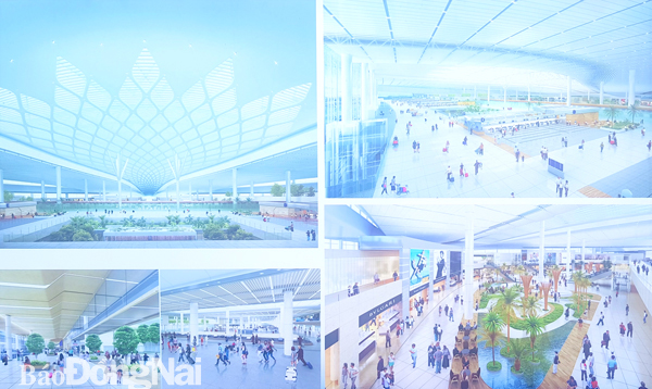 Theo dự kiến, phần móng nhà ga hành khách sân bay Long Thành giai đoạn 1 sẽ được khởi công xây dựng trong quý I-2022. 